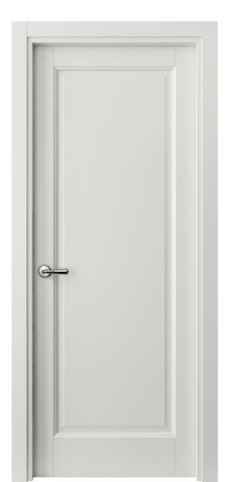Дверь межкомнатная 1401 МСР. Цвет Матовый серый. Материал Гладкая эмаль. Коллекция Galant. Картинка.