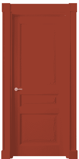 Дверь межкомнатная 6325 NCS S 3050-Y80R. Цвет NCS. Материал Массив бука эмаль. Коллекция Toscana Elegante. Картинка.