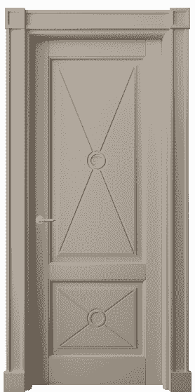 Дверь межкомнатная 6363 ББСК. Цвет Бук бисквитный. Материал Массив бука эмаль. Коллекция Toscana Litera. Картинка.