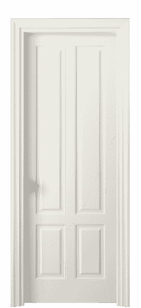 Дверь межкомнатная 8521 МЖМ . Цвет Матовый жемчужный. Материал Гладкая эмаль. Коллекция Esse. Картинка.