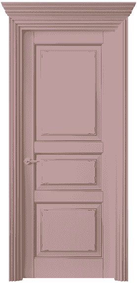 Дверь межкомнатная 6231 NCS S 1515-R10B. Цвет NCS. Материал Массив бука эмаль. Коллекция Royal. Картинка.