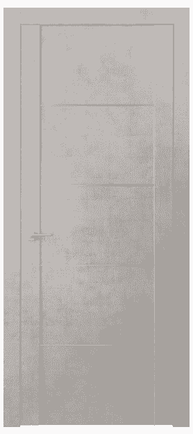 Дверь межкомнатная 4113 ЛСЕ. Цвет Леон серебро. Материал Teknofoil Ламинатин. Коллекция Quadro. Картинка.