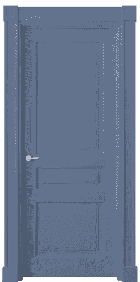 Дверь межкомнатная 6325 Голубино-синий RAL 5014. Цвет RAL. Материал Массив бука эмаль. Коллекция Toscana Elegante. Картинка.