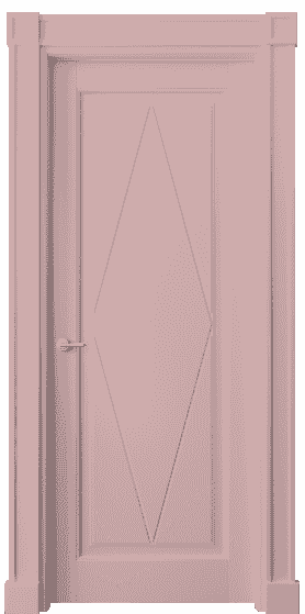 Дверь межкомнатная 6341 NCS S 1515-R10B. Цвет NCS. Материал Массив бука эмаль. Коллекция Toscana Rombo. Картинка.