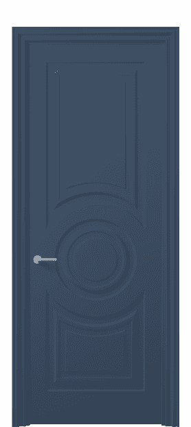 Дверь межкомнатная 8461 NCS S 5020-R80B. Цвет NCS. Материал Гладкая эмаль. Коллекция Mascot. Картинка.