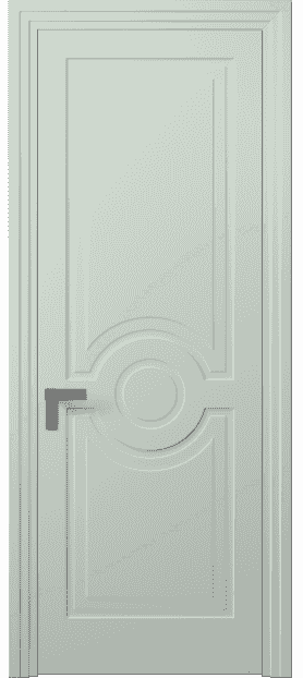 Дверь межкомнатная 8361 NCS S 1005-B80G. Цвет NCS. Материал Гладкая эмаль. Коллекция Rocca. Картинка.