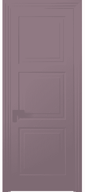 Дверь межкомнатная 8331 Пастельно-фиолетовый RAL 4009. Цвет RAL. Материал Гладкая эмаль. Коллекция Rocca. Картинка.