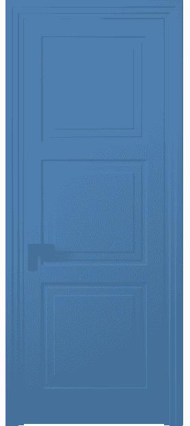 Дверь межкомнатная 8331 NCS S 2050-R80B. Цвет NCS. Материал Гладкая эмаль. Коллекция Rocca. Картинка.