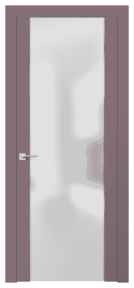 Дверь межкомнатная 4114 - planum Пастельно-фиолетовый RAL 4009. Цвет RAL. Материал Гладкая эмаль. Коллекция Planum. Картинка.