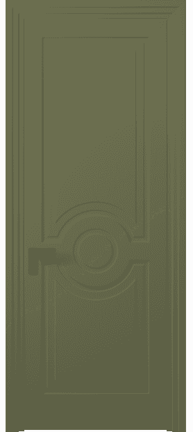 Дверь межкомнатная 8361 Тростниково-зелёный RAL 6013. Цвет RAL. Материал Гладкая эмаль. Коллекция Rocca. Картинка.