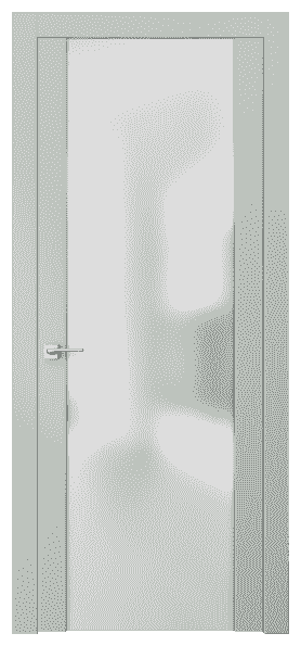Дверь межкомнатная 4114 - planum NCS S 1005-B80G. Цвет NCS. Материал Гладкая эмаль. Коллекция Planum. Картинка.