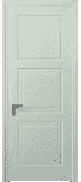 Дверь межкомнатная 8331 NCS S 1005-B80G. Цвет NCS. Материал Гладкая эмаль. Коллекция Rocca. Картинка.