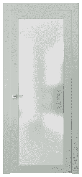 Дверь межкомнатная 2102 - planum NCS S 1005-B80G. Цвет NCS. Материал Гладкая эмаль. Коллекция Planum. Картинка.