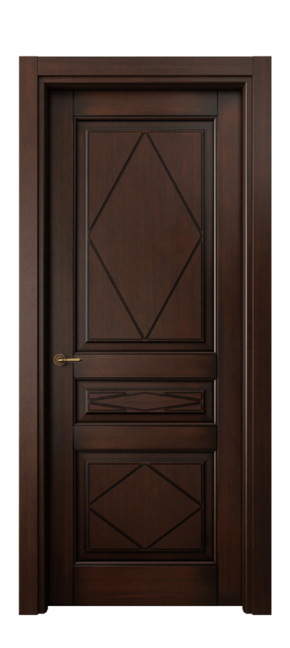 Межкомнатная дверь Тоскана Ромбо 6345 Бук тёмный с патиной  Цена 929116 ₸ | Volhovec