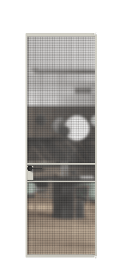 Алюминиевая дверь АЛПЛ040.02 Алюминий тёплый серый Декоративное стекло с сеткой "Mesh silver", триплекс. Без короба АТСР Цена 813510 Стоимость комплекта двери включает:
1. Полотно (600/650/700/750/800/850/900/950*2000-2400 мм).
2. Короб
3. Комплект фурнитуры (2 торцевые петли и магнитный замок с ответной планкой). Фабрика дверей Волховец 8 (800) 551 43 19 Алюминиевая дверь АЛПЛ040.02 Алюминий тёплый серый Декоративное стекло с сеткой "Mesh silver", триплекс Цена 813510 | Volhovec