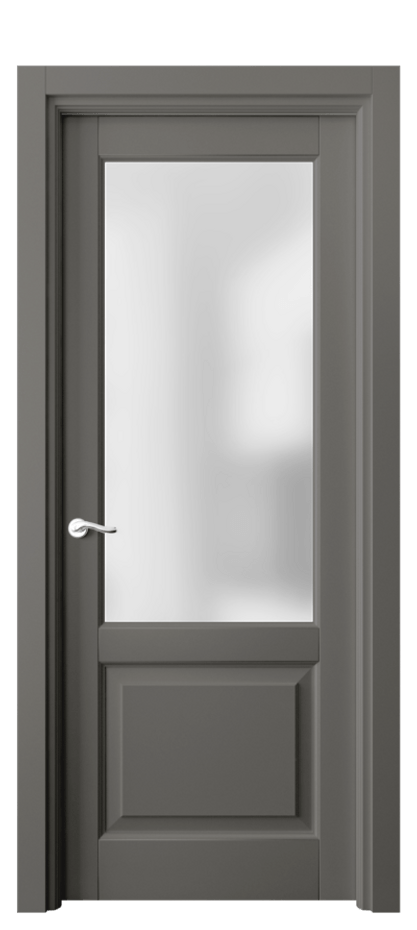 Дверь межкомнатная Лигнум 0740 Матовый классический серый Сатинированное стекло Гладкий наличник МКЛС Цена 718948 ₸ Наличники уже входят в базовый комплект. Фабрика дверей Волховец 8 (800) 551 43 19 Межкомнатная дверь Лигнум 0740 Матовый классический серый Сатинированное стекло Цена 718948 ₸ | Volhovec