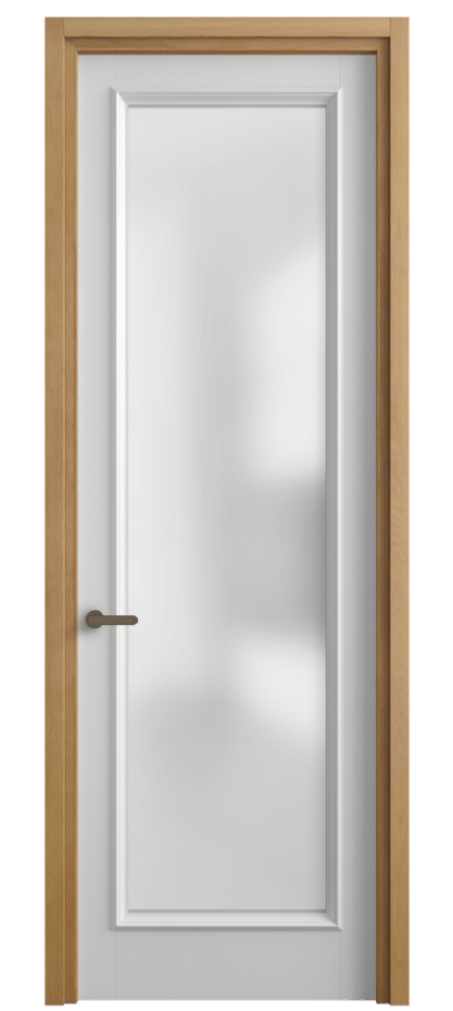 Дверь межкомнатная Шарм 6702 Матовый белоснежный Сатинированное стекло Узкий классический наличник БНМ Цена 759016 ₸ Наличники уже входят в базовый комплект. Фабрика дверей Волховец 8 (800) 551 43 19 Межкомнатная дверь Шарм 6702 Матовый белоснежный Сатинированное стекло Цена 759016 ₸ | Volhovec