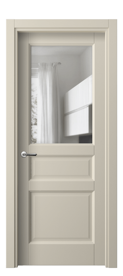 Дверь межкомнатная Galant 1432 ПЭТ светло-бежевый Прозрачное стекло Гладкий наличник ПЭСБ Цена 168220 ₸ Наличники уже входят в базовый комплект. Фабрика дверей Волховец 8 (800) 551 43 19 Межкомнатная дверь Galant 1432 ПЭТ светло-бежевый Прозрачное стекло Цена 168220 ₸ | Volhovec