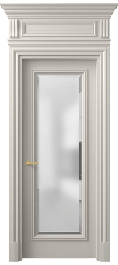 Дверь межкомнатная Антик 7300 Матовый облачно-серый Сатинированное стекло с фацетом КЭП + Объёмный фриз + Карниз МОС Цена 1227056 ₸ Наличники уже входят в базовый комплект. Фабрика дверей Волховец 8 (800) 551 43 19 Межкомнатная дверь Антик 7300 Матовый облачно-серый Сатинированное стекло с фацетом Цена 1227056 ₸ | Volhovec