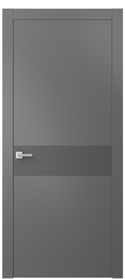Межкомнатная дверь Линия 8041 Матовый классический серый  Цена 359470 ₸ | Volhovec