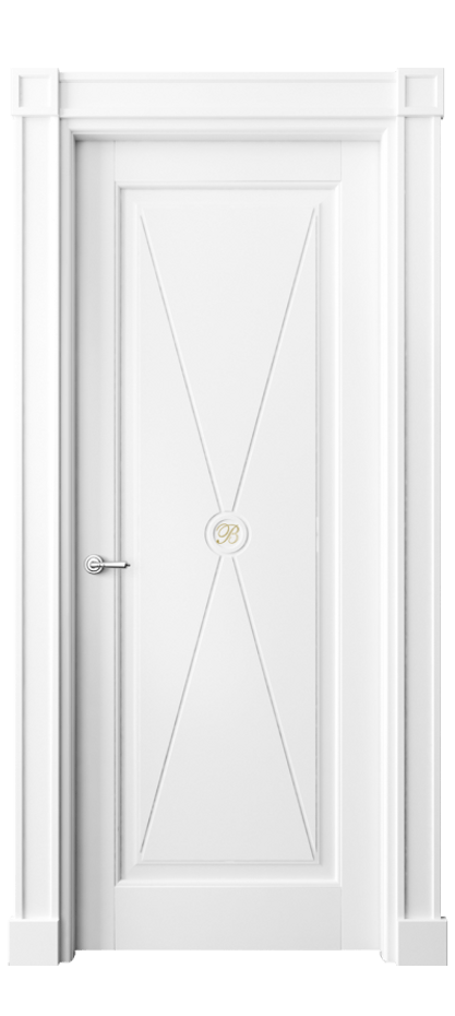 Межкомнатная дверь Тоскана Литера 6361 Матовый белоснежный  Цена 1094227 ₸ | Volhovec