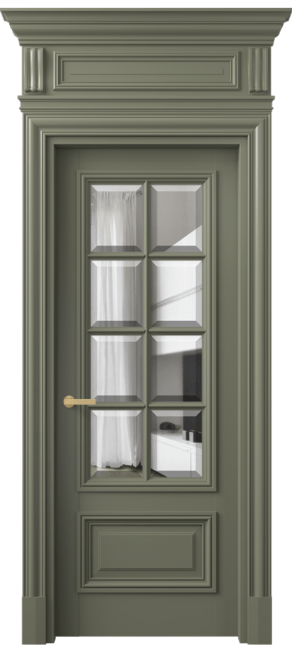 Дверь межкомнатная Antique 7316 Бук оливковый тёмный Прозрачное стекло с фацетом, 6 мм КЭП + Объёмный фриз + Карниз БОТ Цена 867250 ₸ Наличники уже входят в базовый комплект. Фабрика дверей Волховец 8 (800) 551 43 19 Межкомнатная дверь Antique 7316 Бук оливковый тёмный Прозрачное стекло с фацетом, 6 мм Цена 867250 ₸ | Volhovec