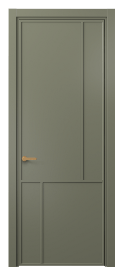 Межкомнатная дверь Frame 8606 Матовый оливковый тёмный  Цена 274050 ₸ | Volhovec