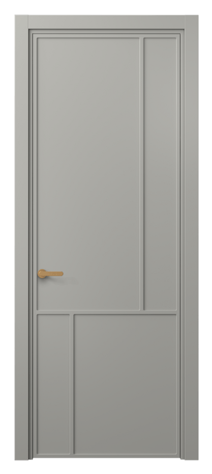Межкомнатная дверь Фрэйм 8606 Матовый нейтральный серый  Цена 341326 ₸ | Volhovec