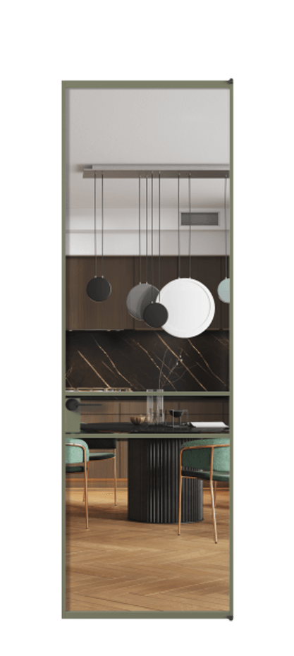 Алюминиевая дверь АЛПЛ040.02 Алюминий оливковый тёмный Прозрачное стекло "Кристал Вижн", калёное. Без короба АОТ Цена 985597 Стоимость комплекта двери включает: 1. Полотно (600/650/700/750/800/850/900/950*2000-2400 мм).
2. Короб
3. Комплект фурнитуры (2 торцевые петли и магнитный замок с ответной планкой). Фабрика дверей Волховец 8 (800) 551 43 19 Алюминиевая дверь АЛПЛ040.02 Алюминий оливковый тёмный Прозрачное стекло "Кристал Вижн", калёное Цена 985597 | Volhovec