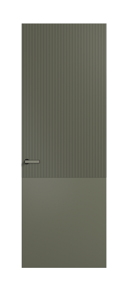 Дверь межкомнатная Velvet АКП 8205 Матовый оливковый тёмный. Скрытый короб Черный Цена 439700 . Фабрика дверей Волховец 8 (800) 551 43 19 Межкомнатная дверь Velvet АКП 8205 Матовый оливковый тёмный. Цена 439700 | Volhovec