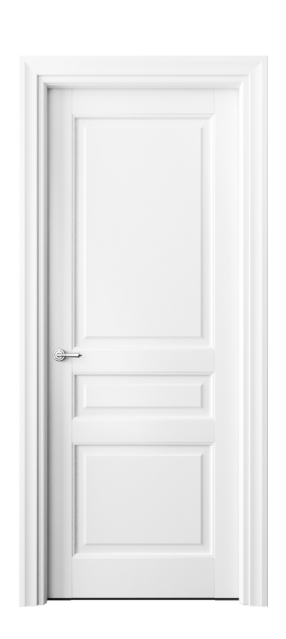 Межкомнатная дверь Тоскана Плано 6305 Матовый белоснежный  Цена 804376 ₸ | Volhovec