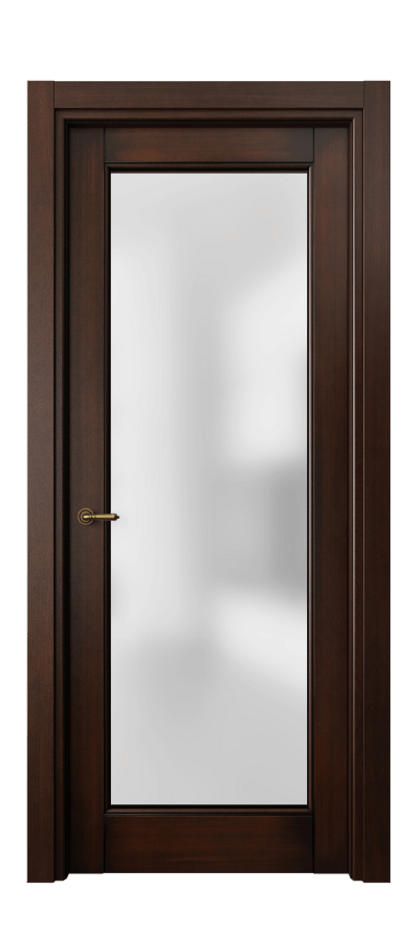 Межкомнатная дверь Toscana Litera 6300 Бук тёмный с патиной Сатинированное стекло. Цена 648330 #CURRENCY# | Volhovec