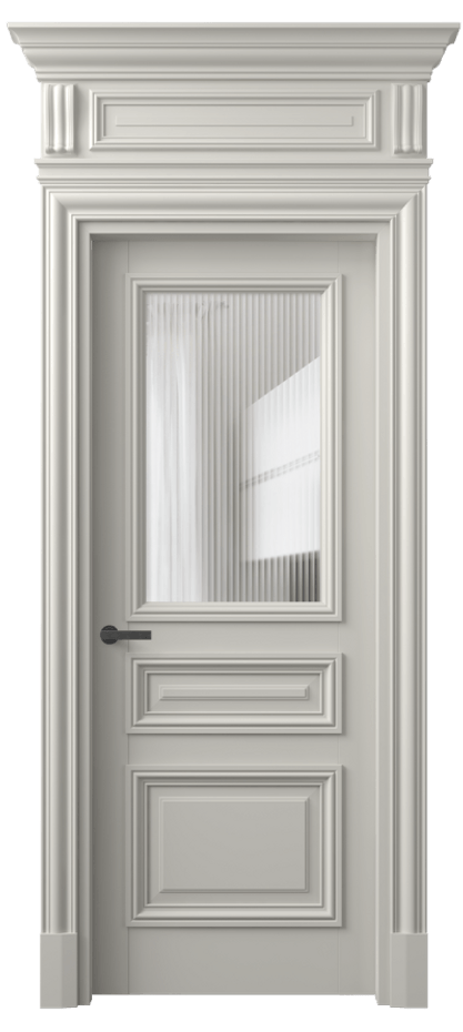 Дверь межкомнатная Antique 7304 Бук тёплый серый Рифлёное стекло "Moru", триплекс, 8 мм КЭП + Объёмный фриз + Карниз БТСР Цена 804850 ₸ Наличники уже входят в базовый комплект. Фабрика дверей Волховец 8 (800) 551 43 19 Межкомнатная дверь Antique 7304 Бук тёплый серый Рифлёное стекло "Moru", триплекс, 8 мм Цена 804850 ₸ | Volhovec