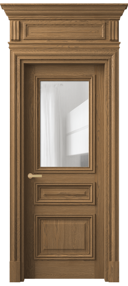 Дверь межкомнатная Антик 7304 Дуб мускатный матовый Рифлёное стекло "Дюна", триплекс КЭП + Объёмный фриз + Карниз ДМС.М Цена 2033254 ₸ Наличники уже входят в базовый комплект. Фабрика дверей Волховец 8 (800) 551 43 19 Межкомнатная дверь Антик 7304 Дуб мускатный матовый Рифлёное стекло "Дюна", триплекс Цена 2033254 ₸ | Volhovec