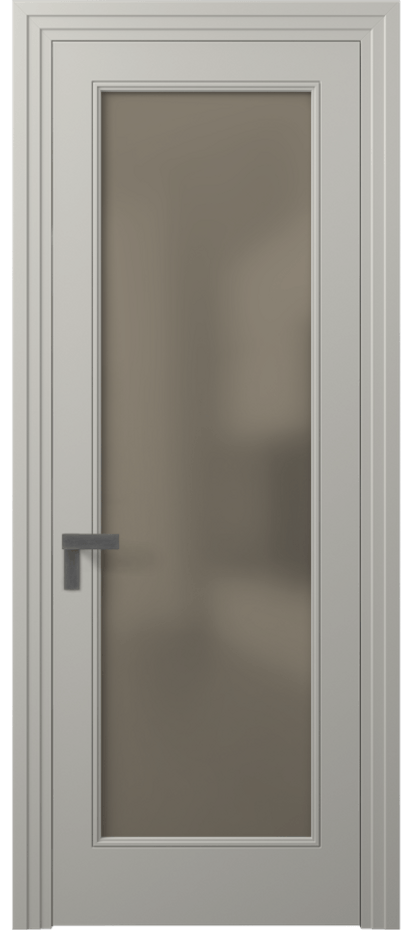 Дверь межкомнатная Rocca 8300 Матовый тёплый серый Сатинированное бронзовое стекло, триплекс Каскадный компланарный наличник МТСР Цена 445031 ₸ Наличники уже входят в базовый комплект. Фабрика дверей Волховец 8 (800) 551 43 19 Межкомнатная дверь Rocca 8300 Матовый тёплый серый Сатинированное бронзовое стекло, триплекс Цена 445031 ₸ | Volhovec