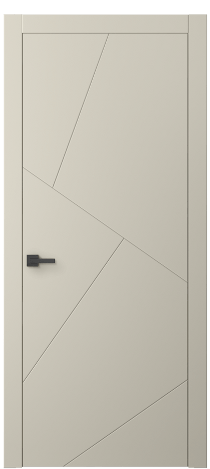 Межкомнатная дверь Линия АКП 8058 Матовый бежево-серый  Цена 390657 ₸ | Volhovec
