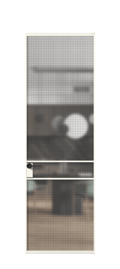 Алюминиевая дверь АЛПЛ040.02 Алюминий пудровый белый Декоративное стекло с сеткой "Mesh silver", триплекс. Без короба АПБЛ Цена 813510 Стоимость комплекта двери включает:
1. Полотно (600/650/700/750/800/850/900/950*2000-2400 мм).
2. Короб
3. Комплект фурнитуры (2 торцевые петли и магнитный замок с ответной планкой). Фабрика дверей Волховец 8 (800) 551 43 19 Алюминиевая дверь АЛПЛ040.02 Алюминий пудровый белый Декоративное стекло с сеткой "Mesh silver", триплекс Цена 813510 | Volhovec