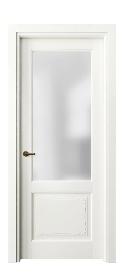 Дверь межкомнатная Тоскана Элегантэ 6322 Матовый жемчужный Сатинированное стекло Гладкий наличник МЖМ Цена 718948 ₸ Наличники уже входят в базовый комплект. Фабрика дверей Волховец 8 (800) 551 43 19 Межкомнатная дверь Тоскана Элегантэ 6322 Матовый жемчужный Сатинированное стекло Цена 718948 ₸ | Volhovec