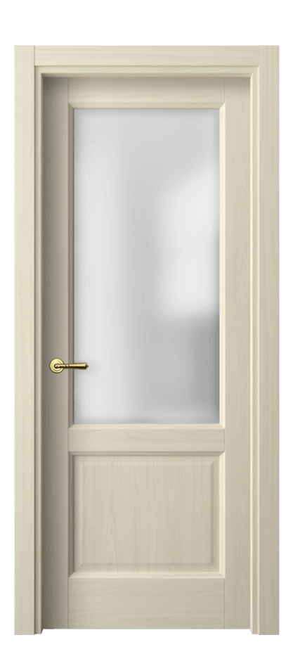 Межкомнатная дверь Galant 1422 Молочный ясень Сатинированное стекло Цена 213400 ₸ | Volhovec