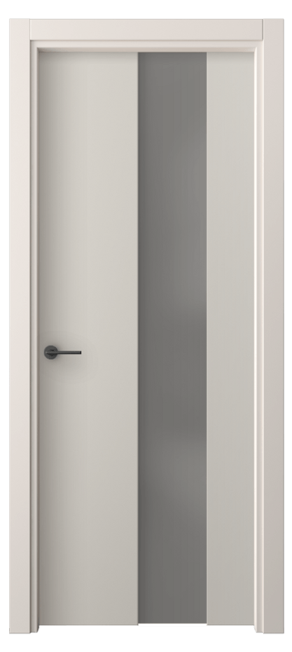 Межкомнатная дверь Freedom 4226 ПЭТ светло-серый Сатинированное серое стекло, триплекс, 8 мм Цена 180200 ₸ | Volhovec