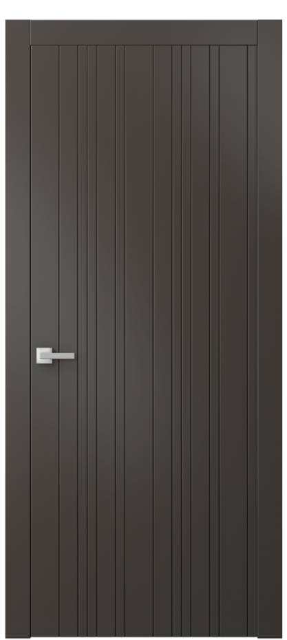 Дверь межкомнатная Linea АКП 8051 Матовый антрацит  Гладкий компланарный наличник МАН* Цена 373100 ₸ Наличники уже входят в базовый комплект. Фабрика дверей Волховец 8 (800) 551 43 19 Межкомнатная дверь Linea АКП 8051 Матовый антрацит  Цена 373100 ₸ | Volhovec