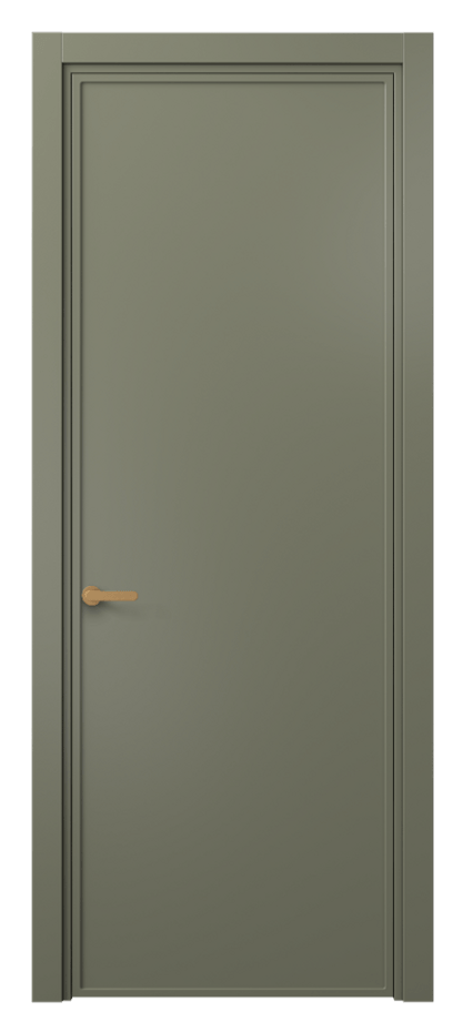 Межкомнатная дверь Frame 8601 Матовый оливковый тёмный  Цена 321350 ₸ | Volhovec