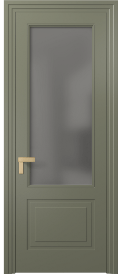 Дверь межкомнатная Rocca 8352 Матовый оливковый тёмный Сатинированное серое стекло, триплекс Каскадный компланарный наличник МОТ Цена 413831 ₸ Наличники уже входят в базовый комплект. Фабрика дверей Волховец 8 (800) 551 43 19 Межкомнатная дверь Rocca 8352 Матовый оливковый тёмный Сатинированное серое стекло, триплекс Цена 413831 ₸ | Volhovec