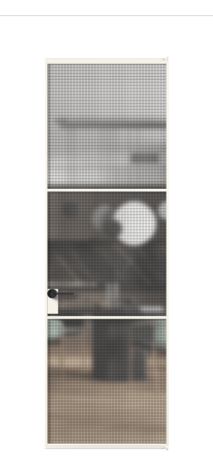 Алюминиевая дверь АЛПЛ040.03 Алюминий пудровый белый Декоративное стекло с сеткой "Mesh silver", триплекс, 6 мм. Без короба АПБЛ Цена 732900 Стоимость комплекта двери включает:
1. Полотно (600/650/700/750/800/850/900/950*2000-2400 мм).
2. Короб
3. Комплект фурнитуры (2 торцевые петли и магнитный замок с ответной планкой). Фабрика дверей Волховец 8 (800) 551 43 19 Алюминиевая дверь АЛПЛ040.03 Алюминий пудровый белый Декоративное стекло с сеткой "Mesh silver", триплекс, 6 мм Цена 732900 | Volhovec