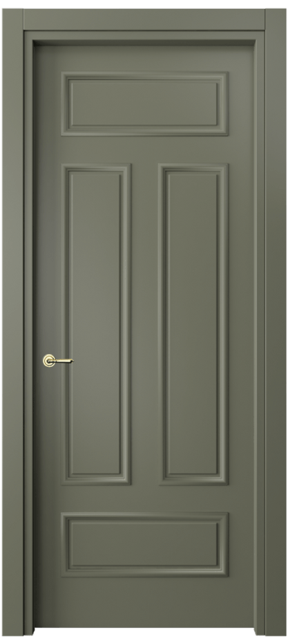 Межкомнатная дверь Париж 8143 Матовый оливковый тёмный  Цена 638056 ₸| Volhovec
