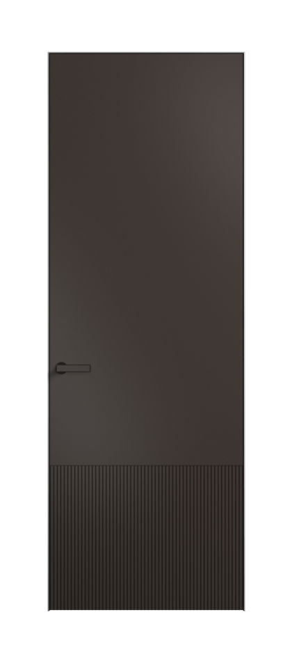 Межкомнатная дверь Velvet 8202 Матовый антрацит. Цена 405400  | Volhovec