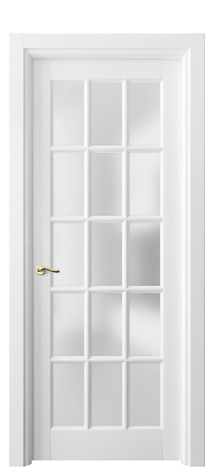 Дверь межкомнатная Лигнум 0708 Дуб белоснежный Сатинированное стекло Гладкий наличник ДБС Цена 1180864 ₸ Наличники уже входят в базовый комплект. Фабрика дверей Волховец 8 (800) 551 43 19 Межкомнатная дверь Лигнум 0708 Дуб белоснежный Сатинированное стекло Цена 1180864 ₸ | Volhovec