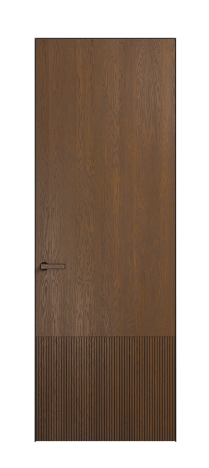 Межкомнатная дверь Вельвет 8202 Дуб каштановый матовый. Цена 1036998  | Volhovec