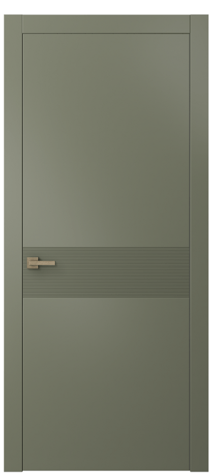 Межкомнатная дверь Линия 8041 Матовый оливковый тёмный  Цена 359470 ₸ | Volhovec
