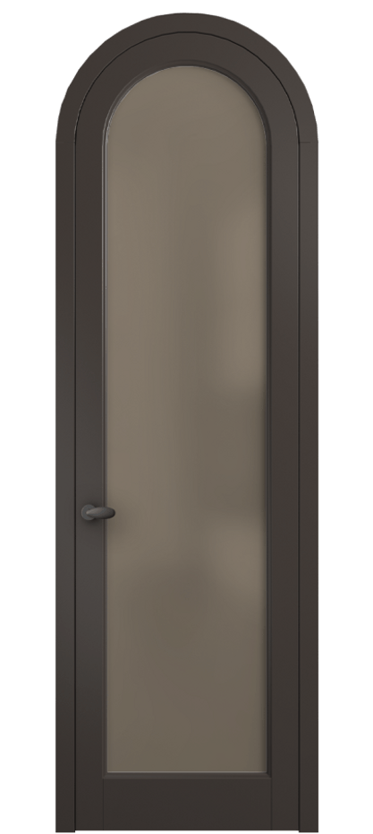 Межкомнатная дверь Palazzo 6814 Матовый антрацит Сатинированное бронзовое стекло, триплекс Цена 781000 ₸ | Volhovec